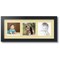 ArtToFrames Collage Photo Picture Frame with 3 - 5x5 inch Openings, Framed in Black with Over 62 Mat Color Options and Regular Glass (CSM-3926-95)
